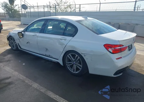 2018 BMW 740I from USA, damaged, VIN WBA7E2C5XJG742267